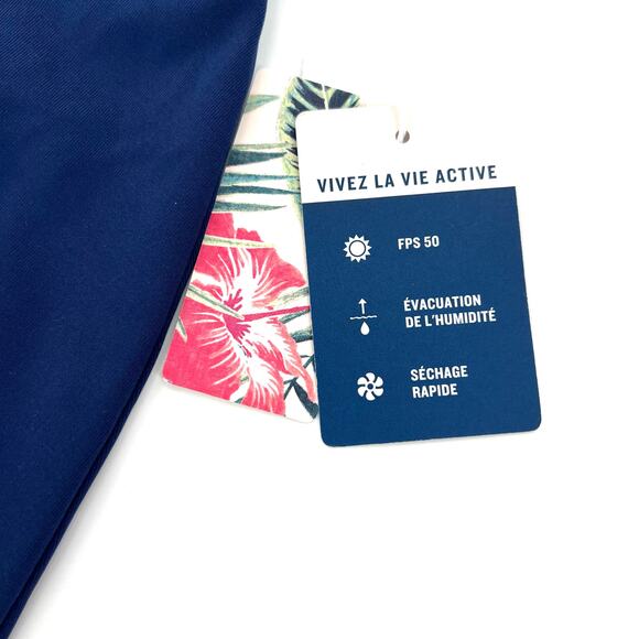 Tommy Baham Active tennis golf women’s palm leaves top and skort set. SPF 50 - Picture 5 of 13